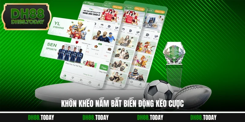 Chiến Thuật Đánh Kèo Rung Thắng Toàn Trận Hiệu Quả Khôn khéo nắm bắt biến động kèo cược